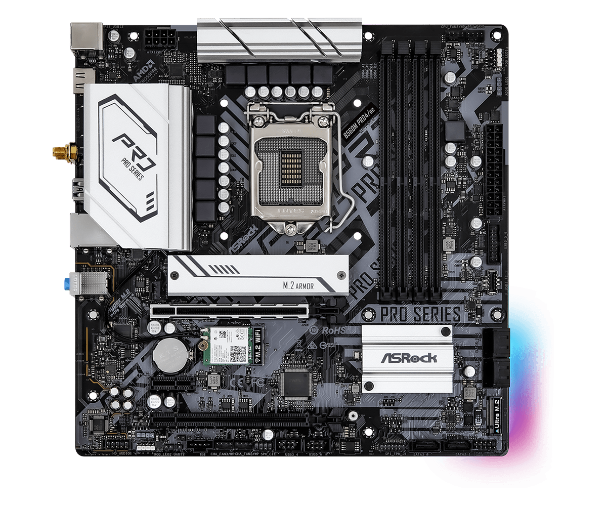 Asrock b560m pro4 совместимость